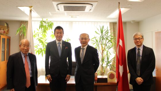 政府代表／特命全権大使（関西担当）　在大阪トルコ共和国名誉総領事館　来訪